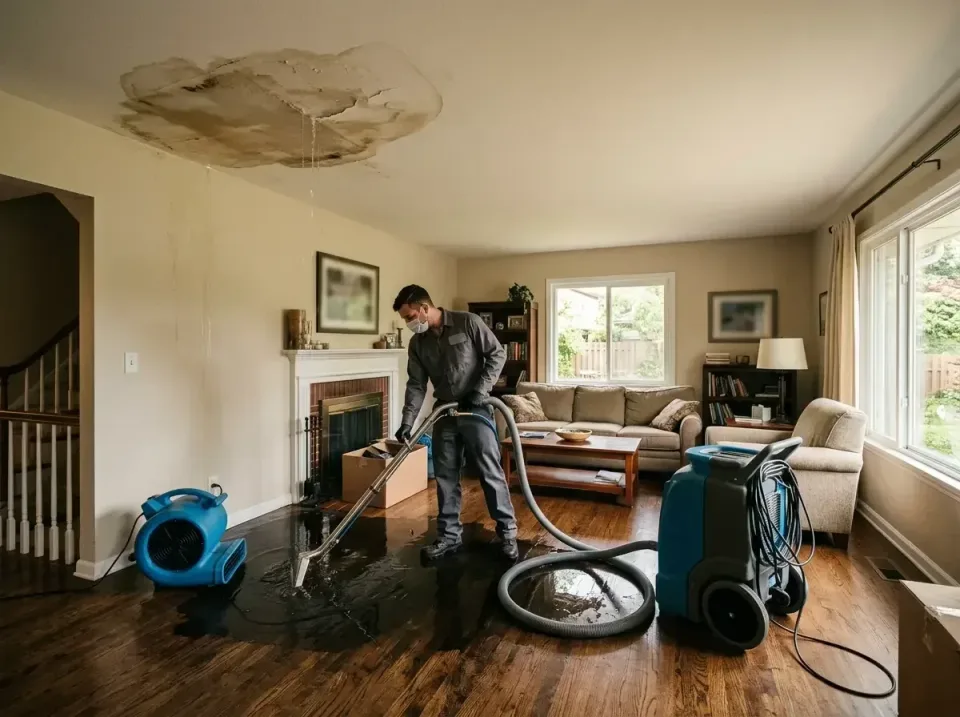 attic-pipe-burst-ceiling-drip-008 — frequently asked questions, Water Damage Restoration & Carpet Care in Barberton, WA